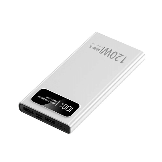 120W - 200000mAh Power Bank Super Fast Charging Battery