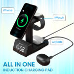 Portronics Bella 2 3 in 1 15W Magnetic Wireless Charging Station - Image 6