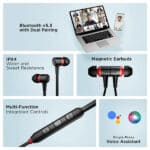 boAt Rockerz 245 Pro Bluetooth Neckband - Image 4