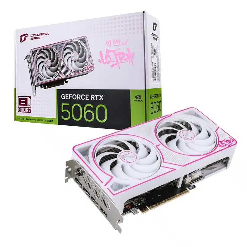1-1.webp Colorful iGame GeForce RTX 5060 Ultra W DUO OC 8GB-V Graphics Card - Image 1