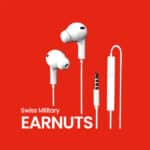 Swiss Military EARNUTS Stylish & Tangle Free Wired Earphones