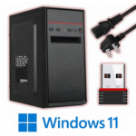 Zebronics i5 3rd Gen Desktop, 8GB RAM, 256GB SSD + 1TB HDD, Windows 11 Pro, Free USB WiFi Dongle