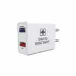 Swiss Military VOLTAIC3.4 Double Thunderbolt Charger with Micro USB Cable