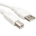 Printer Cable USB 2.0 Type A Male to Type B Male 5M for HP, Canon, Epson, Brother Printer Scanner (Multi Color)