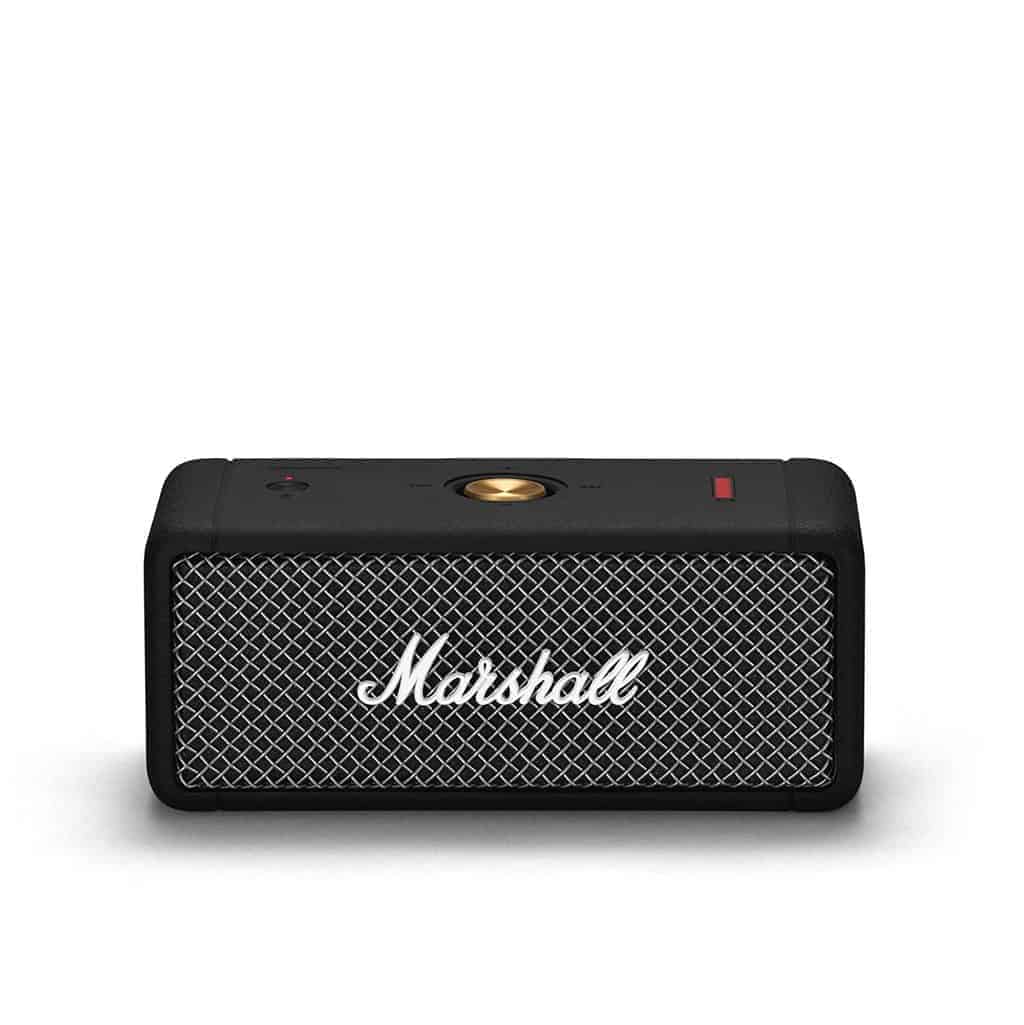 1001908-DATAMATION1.jpg Marshall Emberton Portable Bluetooth Speaker – Black - Image 1