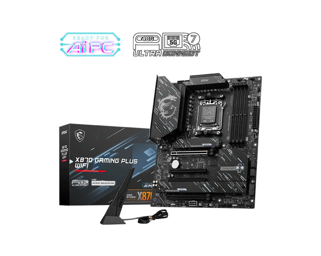 1024.webp MSI X870 GAMING PLUS WIFI Motherboard - Image 1