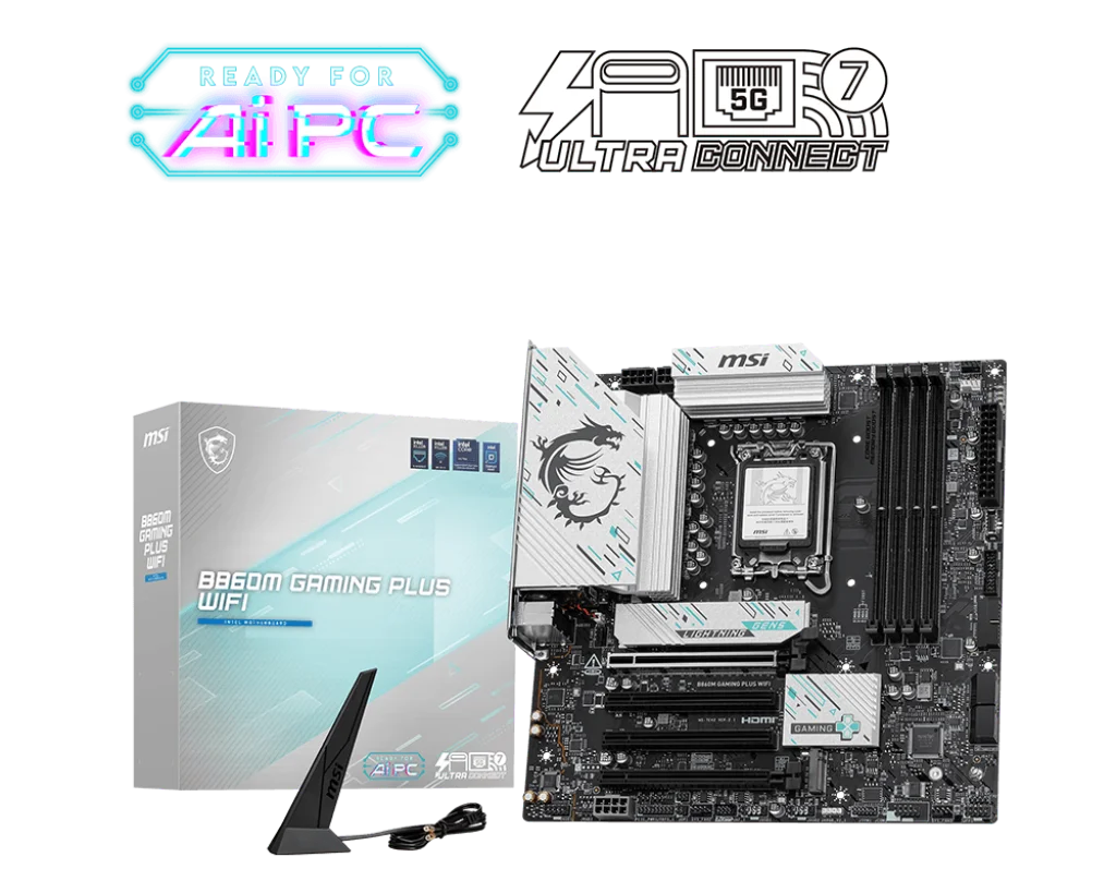 11-2.webp MSI B860M GAMING PLUS WIFI Motherboard - Image 1