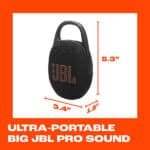 JBL Clip 5 Portable Bluetooth Speaker - Image 2