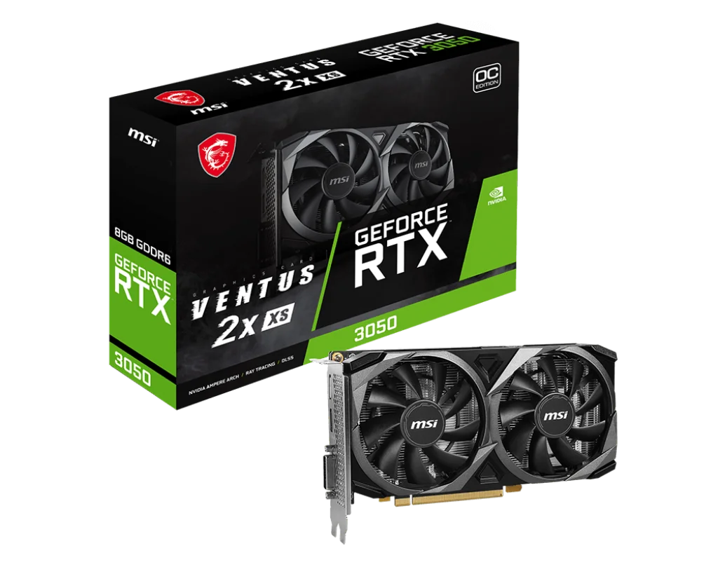 11-5.webp MSI GeForce RTX 3050 VENTUS 2X XS 8G OC Graphics Card - Image 1