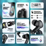 Wings Phantom 345 with Low Latency 40ms Earbuds - Image 6