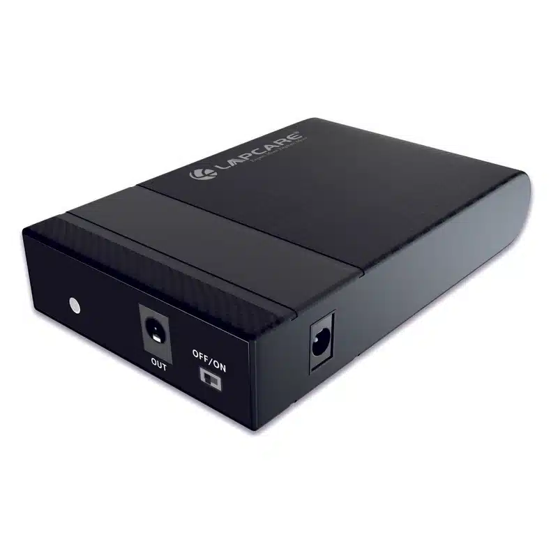 1_feeb401e-e5ed-4cec-ad52-1b34c304f18b.webp Lapcare Cube IV Mini UPS LMU-123 – 12V 4000mAh Router Backup UPS - Image 1
