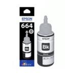 Epson 664 Black Ink Bottle (Original) – 70ml