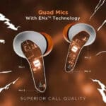 boAt Immortal 121 TWS Wireless Gaming In Ear Earbuds - Image 2