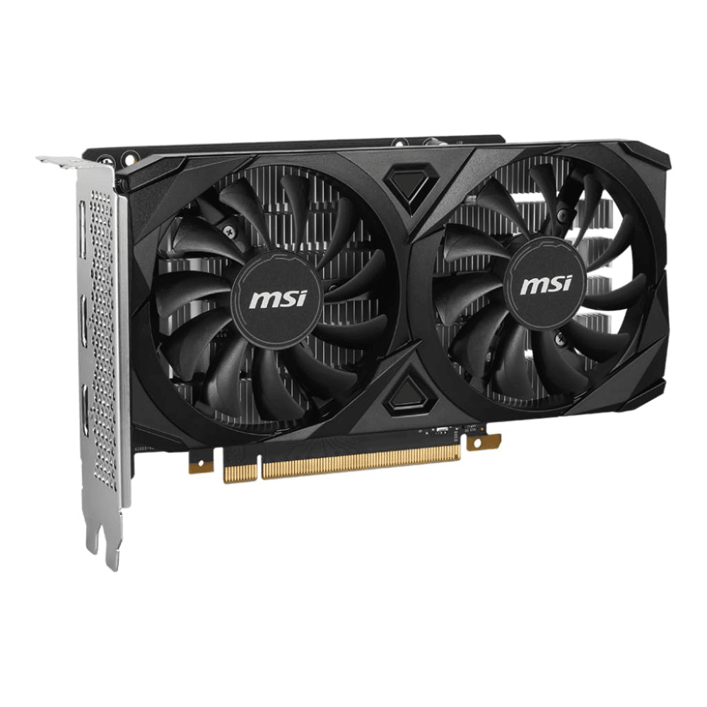 2-3-1.png MSI GeForce RTX 3050 Ventus 2X OC 6GB GDDR6 Graphics Card, PCIe 4.0, 96-Bit, Dual Fan, 1492MHz Boost Clock - Image 2