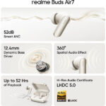 Realme Buds Air 7 TWS Earbuds - Image 6