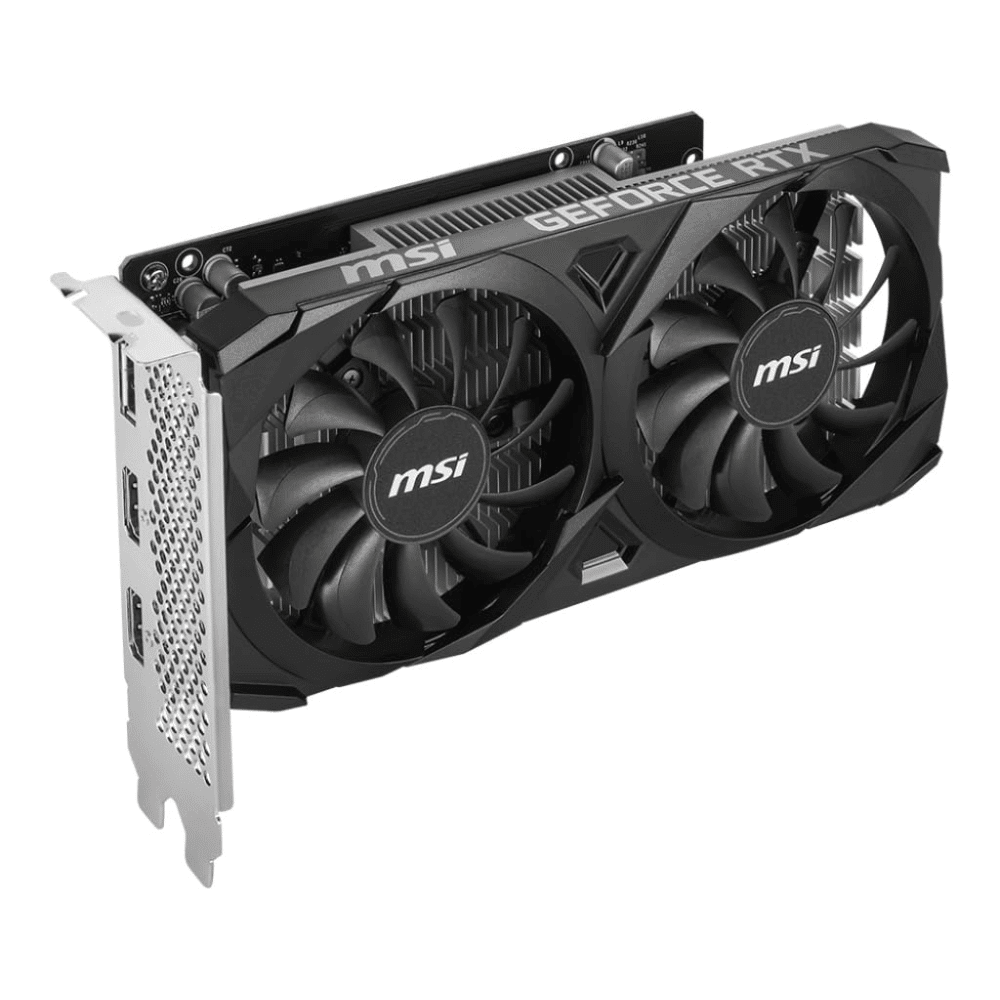 3-2-1.png MSI GeForce RTX 3050 Ventus 2X OC 6GB GDDR6 Graphics Card, PCIe 4.0, 96-Bit, Dual Fan, 1492MHz Boost Clock - Image 3