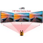 LG 22-Inch IPS Monitor – Full HD, VGA, HDMI, DVI, Audio Out Ports (22MP68VQ) - Image 3