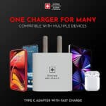 Swiss Military VOLTAIC 20 Watts Type C Port Adapter - Image 3