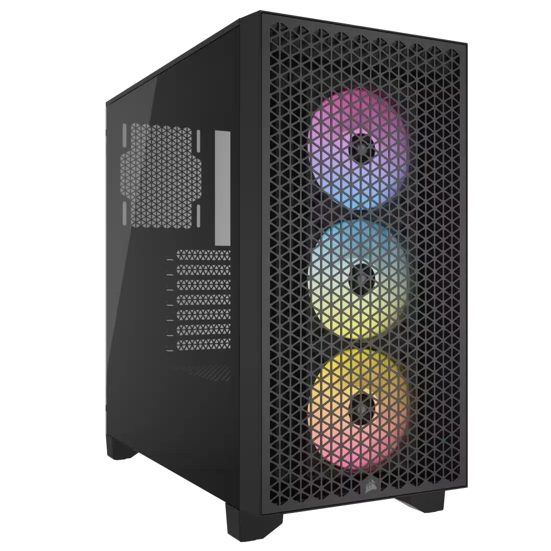 3000D_RGB_AF_BLACK_RENDER_01.webp Corsair 3000D RGB Airflow ATX Mid-Tower Cabinet - Image 1