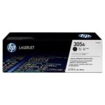 HP 305A Original LaserJet Toner Cartridge, Black