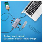 Philips 7 in 1 USB DLK6517C/94 USB Hub - Image 4