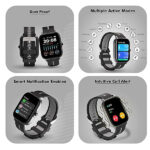 Wings Strive 200 1.69 Inch SPO2 HD Display Smartwatch - Image 6