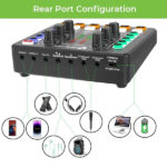 UltraProlink UM1002PRO Sing Along Karaoke Bluetooth Mixer with Karaoke Microphone - Image 5