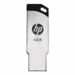 HP v236w USB 2.0 64GB Pen Drive, Metal, Silver