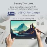 ASUS Zenbook 14 Flip OLED (2023), Intel Core EVO i5-1340P 13th Gen, 14″ (35.56 cm) 2.8K 90Hz OLED, Thin & Light Laptop (16GB/512GB SSD/Windows 11/Office 2021/75WHr/Silver/1.5 kg) UP3404VA-KN543WS - Image 3