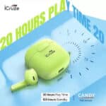 iCruze Candy TWS Wireless Airbuds with 20 Hours Play Time - Image 4