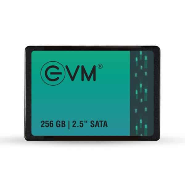 EVM 256GB SATA Internal SSD – 550MB/s Read, 500MB/s Write, 2.5″, 5-Year Warranty
