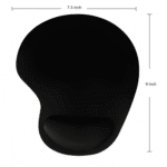 Mouse Pad with Wrist Rest – Lycra Cloth Nonslip - Image 4