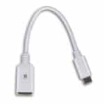 iBall USB Type-C Male to USB 3.0 Female OTG Adapter, White