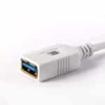 iBall USB Type-C Male to USB 3.0 Female OTG Adapter, White - Image 3