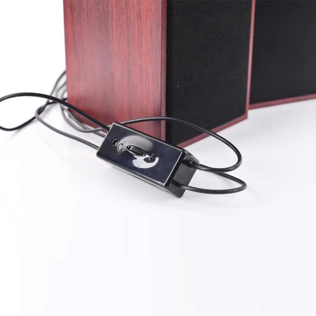51fuhA-1MgL._SL1100_.jpg Enter E-S280WD Wooden 2.0 USB Computer Speaker - Image 2
