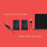 FINGERS FunBeats USB Multimedia Speaker – 6W 2.0 Channel, Powerful Bass, Black - Image 3