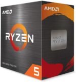 AMD 5000 Series Ryzen 5 5600X Desktop Processor 6 cores 12 Threads 35 MB Cache 3.7 GHz Upto 4.6 GHz AM4 Socket 500 Series Chipset (100-100000065BOX)