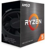 AMD 5000 Series Ryzen 5 5600X Desktop Processor 6 cores 12 Threads 35 MB Cache 3.7 GHz Upto 4.6 GHz AM4 Socket 500 Series Chipset (100-100000065BOX) - Image 5