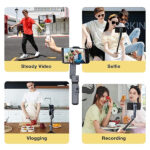 Zhiyun Smooth X Combo Kit with Mini Tripod and Pouch 2-Axis Smartphone Gimbal Stabilizer - Image 6