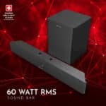Swiss Military EUPHORIA Wireless Remote Controlled Bluetooth Soundbar - Image 6