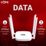 COFE CF-4G 903 Pro WiFi-6 4G SIM VPN Router – 300Mbps Speed, Type-C, No Configuration Needed, 4 Antenna, Connect 32+ Devices - Image 7