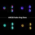 Zebronics Mercury White Gaming Cabinet – mATX/ITX Support, ARGB Fan, Tempered Glass - Image 2