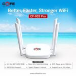 COFE CF-4G 903 Pro WiFi-6 4G SIM VPN Router – 300Mbps Speed, Type-C, No Configuration Needed, 4 Antenna, Connect 32+ Devices - Image 2