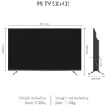 MI 108 cm (43 inches) 5X Series 4K Ultra HD LED Smart Android TV L43M6-ES (Grey) - Image 5