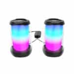 HP DHS-5100 Multimedia Speaker, High Power, RGB Light, USB Powered, Dual Speaker Design