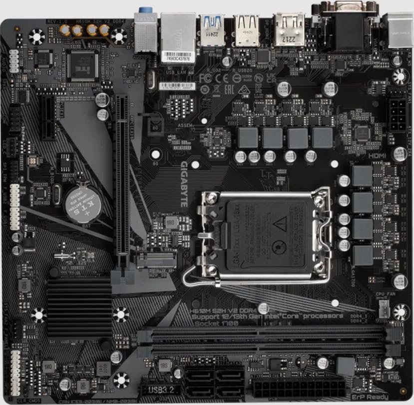 61OuLNKfoyL.jpg Gigabyte H610M K DDR4 Motherboard (Supports 12th Gen Processor) - Image 5