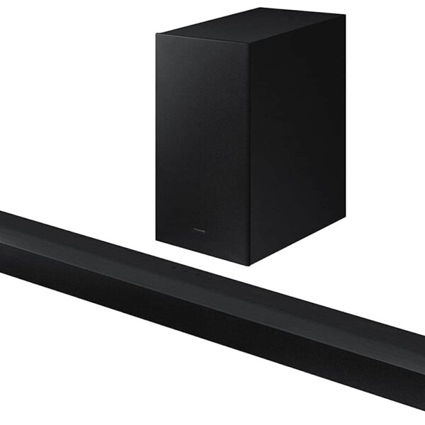 Samsung HW-B450/XL 2.1 Channel Dolby Digital Soundbar, Bluetooth (Powerful Bass, Black)