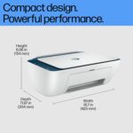 HP Deskjet 2723 Printer, Copy, Scan, Dual Band WiFi, Bluetooth, USB, Simple Setup Smart App, Ideal for Home. - Image 3