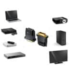 DVI to HDMI Adapter – DVI-D 24+1 Male to HDMI Female, Gold Plated, 1080P Support - Image 4