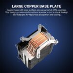 Ant Esports ICE-C612 V2 ARGB CPU Cooler, Intel & AMD Socket Support - Image 3